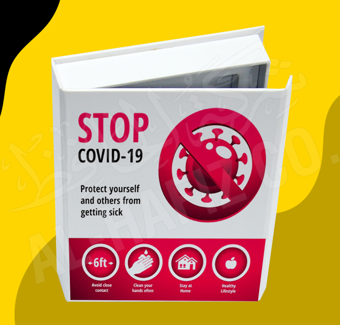 Covid-19 Hard Cover binding